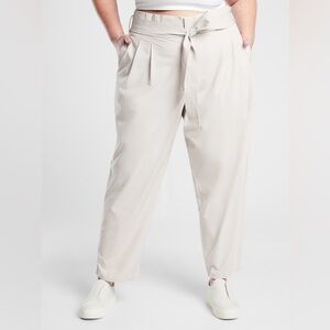 Athleta Skyline Pant II In Abalone Grey Paperbag Ultra High Waisted Stretch 12